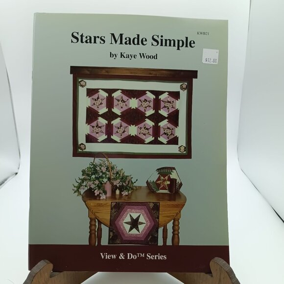 Stars Made Simple By Kaye Wood Quilting Guide Book View & Do Series - Picture 1 of 2